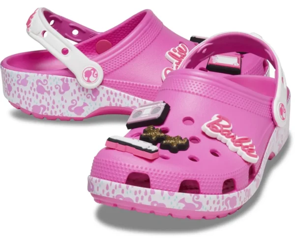 Crocs x Barbie™ Classic Clogs for Kids – Limited Edition Fun & Fashion